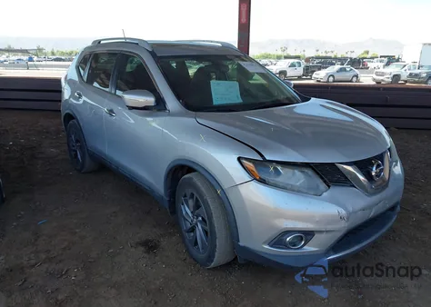 2016 Nissan Rogue Sl from USA, damaged, VIN 5N1AT2MT3GC824753
